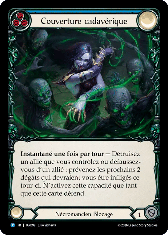 Couverture cadavérique — Usurp the Shadow Throne — Flesh and Blood