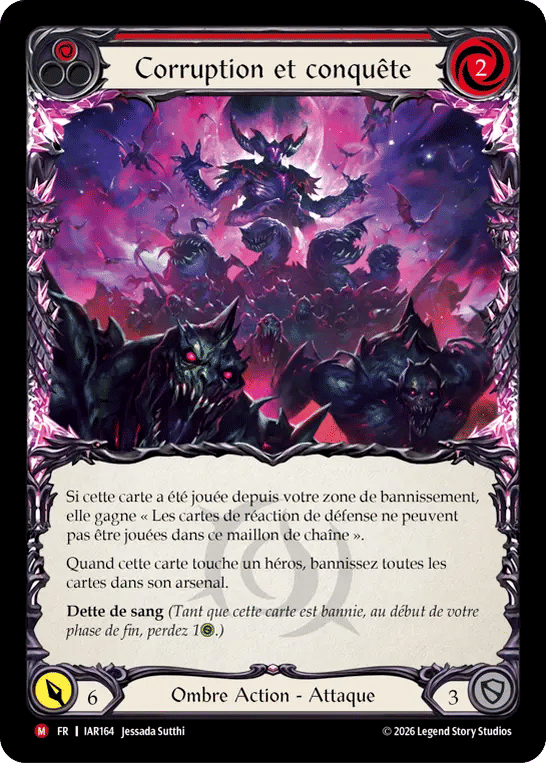Corruption et conquête — Usurp the Shadow Throne — Flesh and Blood