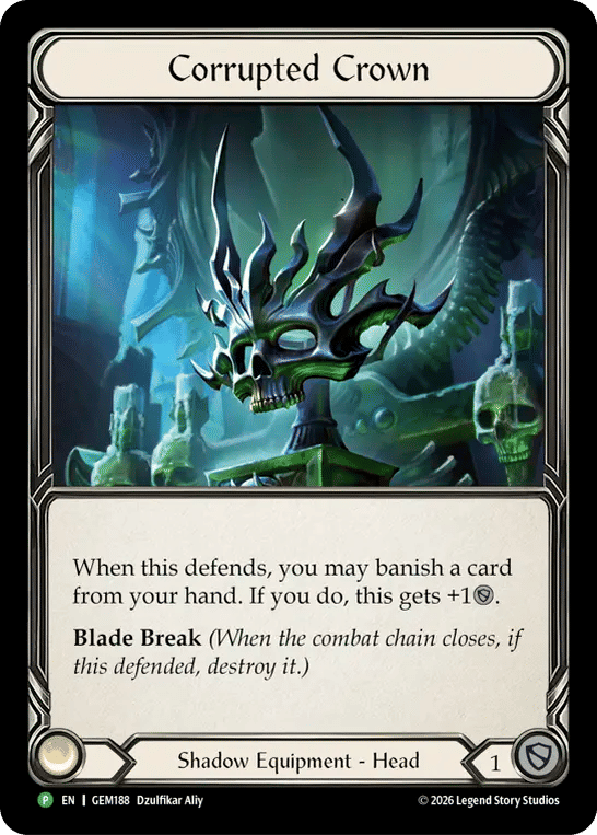 Corrupted Crown — GEM - Pack 6 — Flesh and Blood