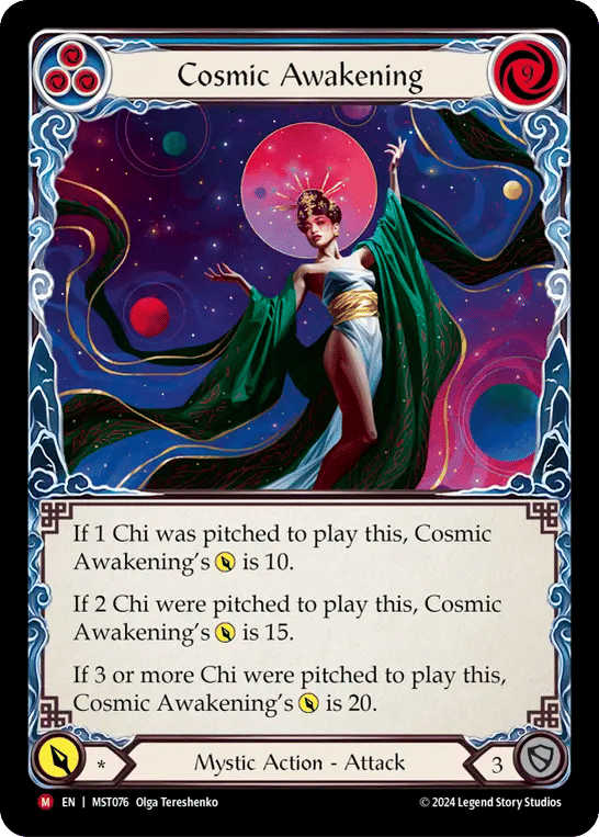 Cosmic Awakening — Part the Mistveil — Flesh and Blood