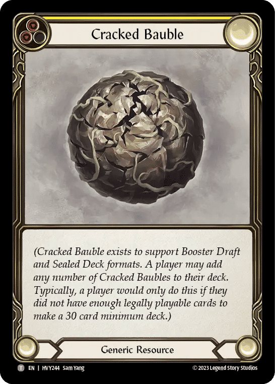 Cracked Bauble — Heavy Hitters — Flesh and Blood