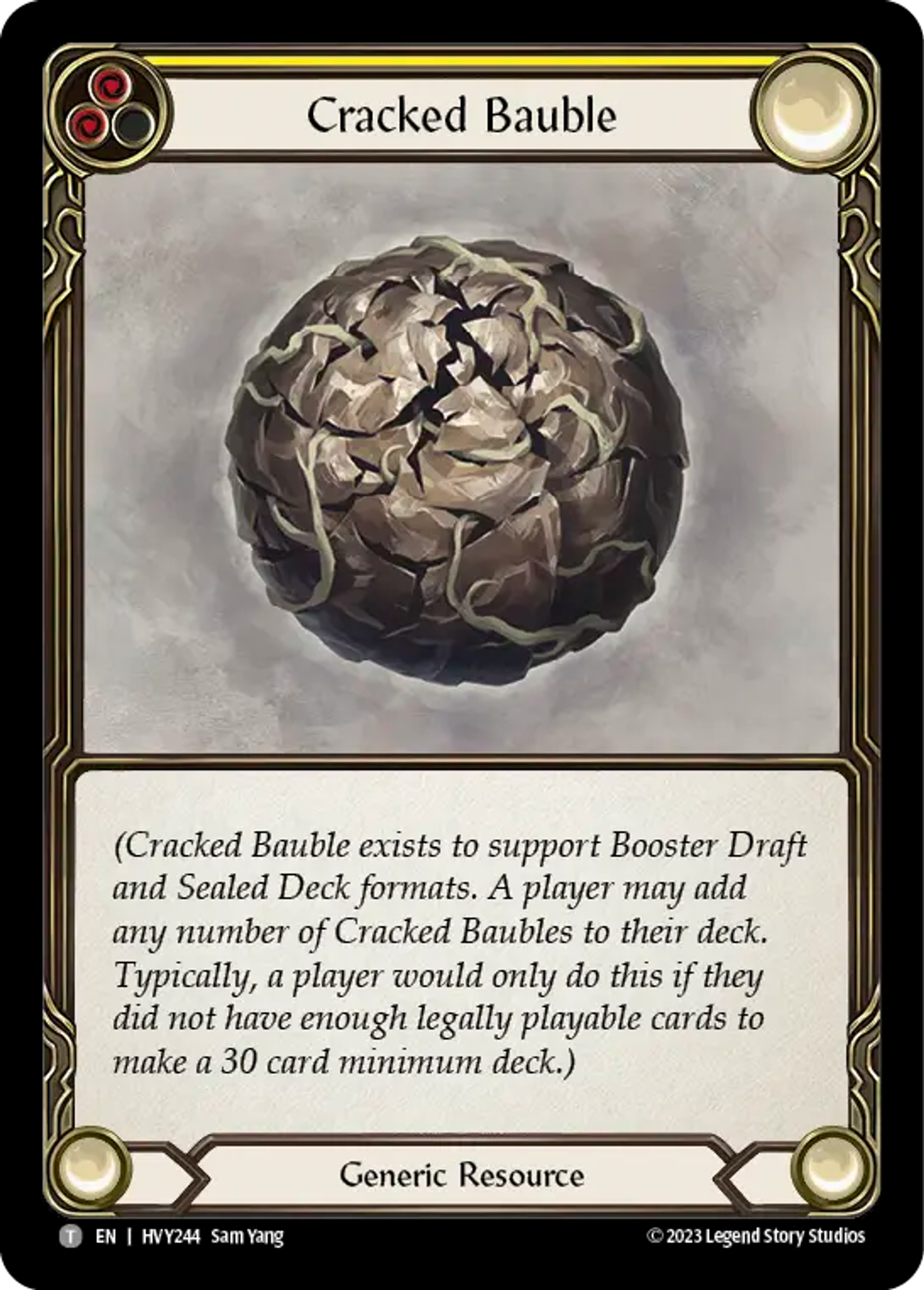 Cracked Bauble — Heavy Hitters — Flesh and Blood