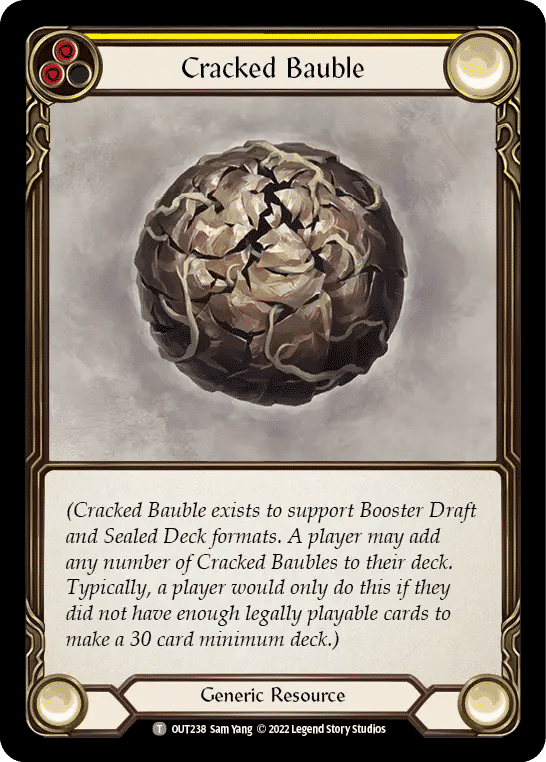 Cracked Bauble — Outsiders — Flesh and Blood