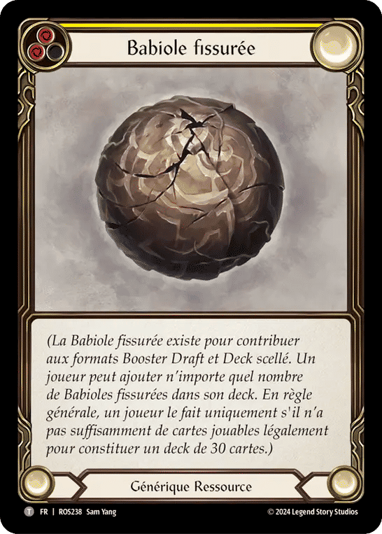 Babiole fissurée — Rosetta — Flesh and Blood