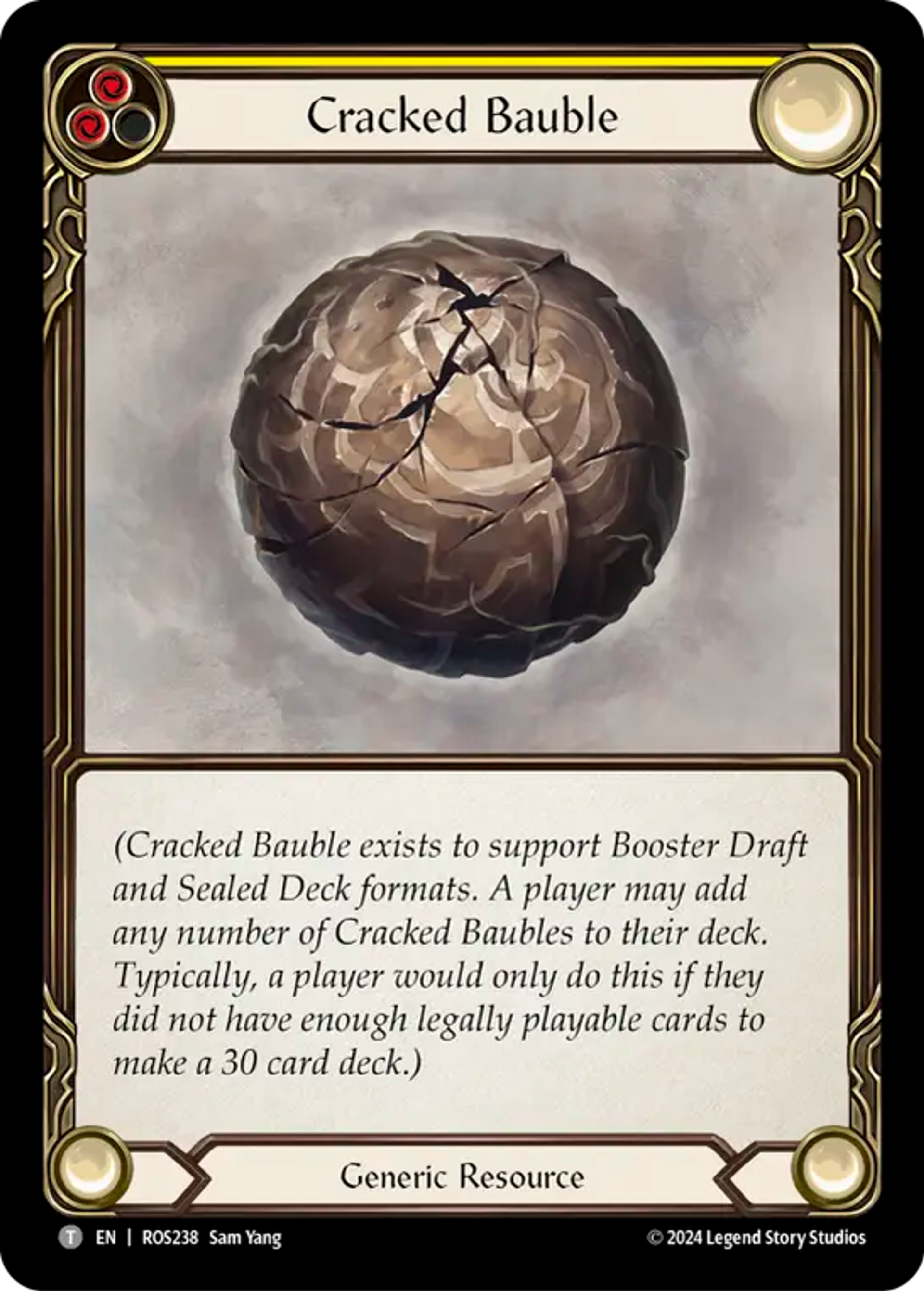 Cracked Bauble — Rosetta — Flesh and Blood