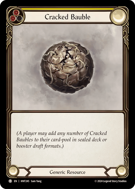 Cracked Bauble — The Hunted — Flesh and Blood