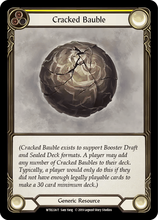 Cracked Bauble — Welcome to Rathe — Flesh and Blood