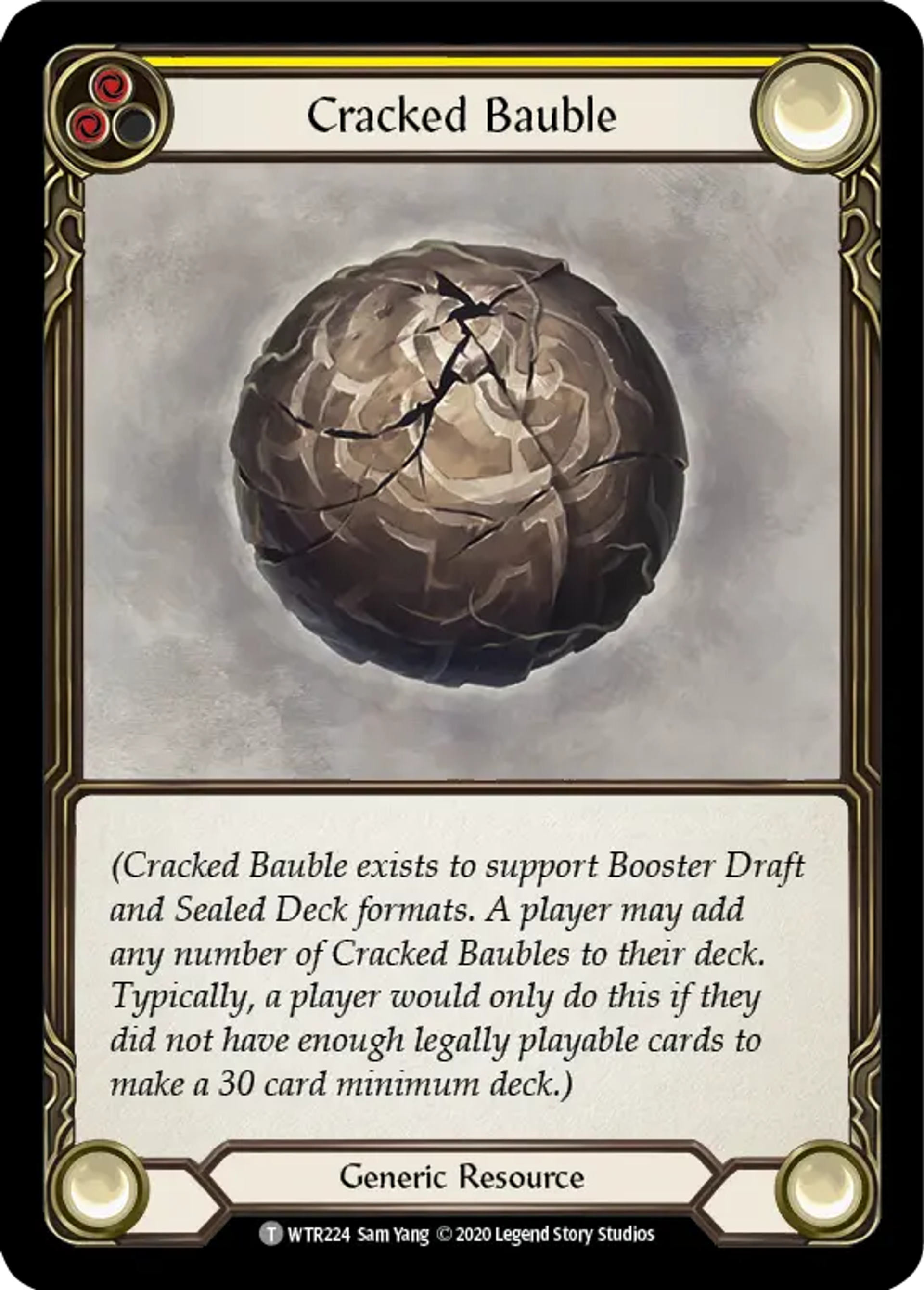 Cracked Bauble — Welcome to Rathe - Unlimited — Flesh and Blood