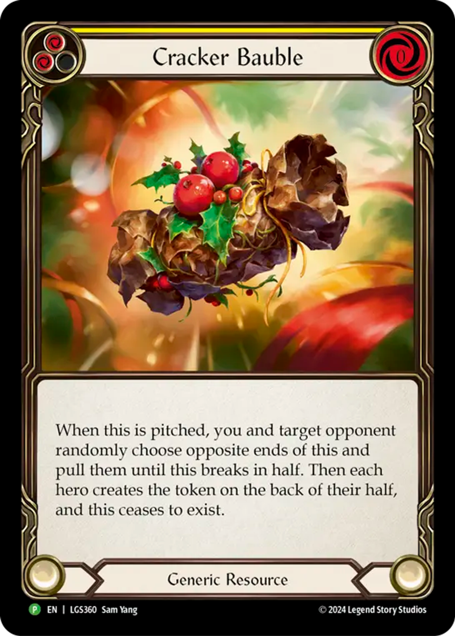 Cracker Bauble — Flesh and Blood: Promo Cards — Flesh and Blood