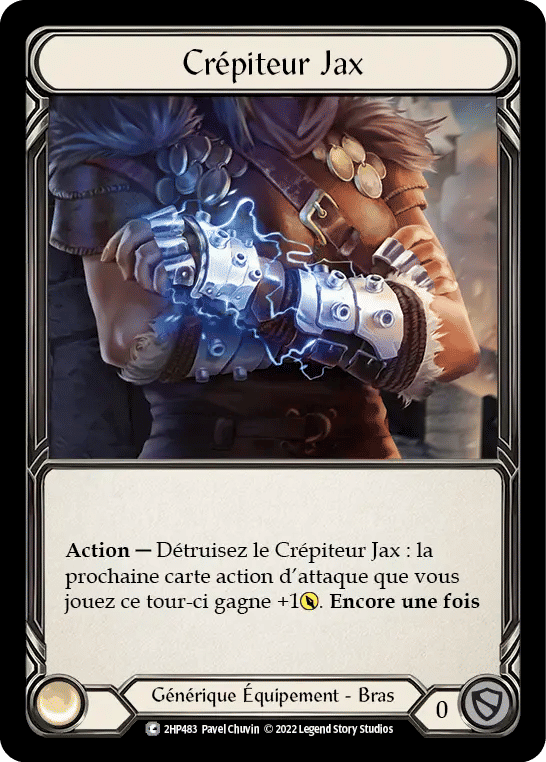 Crépiteur Jax — History Pack 2 - Black Label — Flesh and Blood