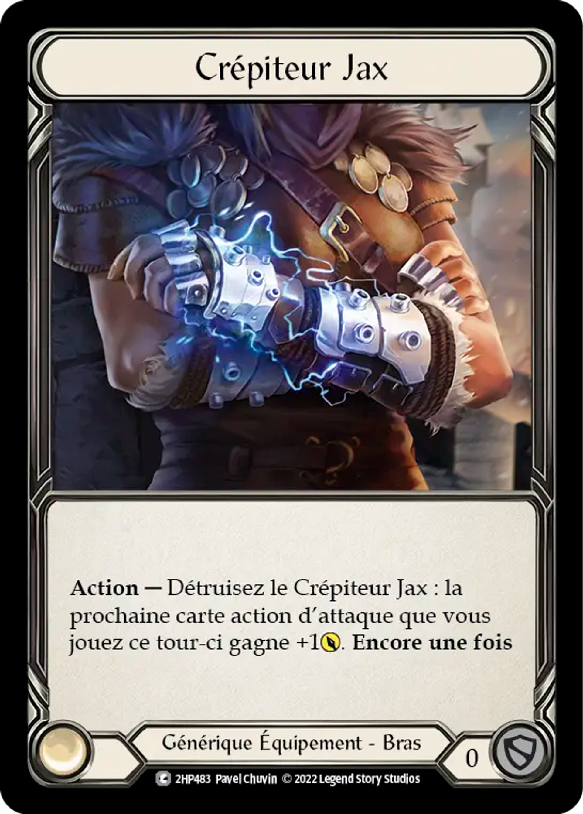 Crépiteur Jax — History Pack 2 - Black Label — Flesh and Blood