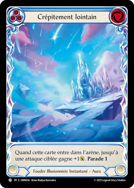 Crépitement lointain — Omens of the Third Age — Flesh and Blood
