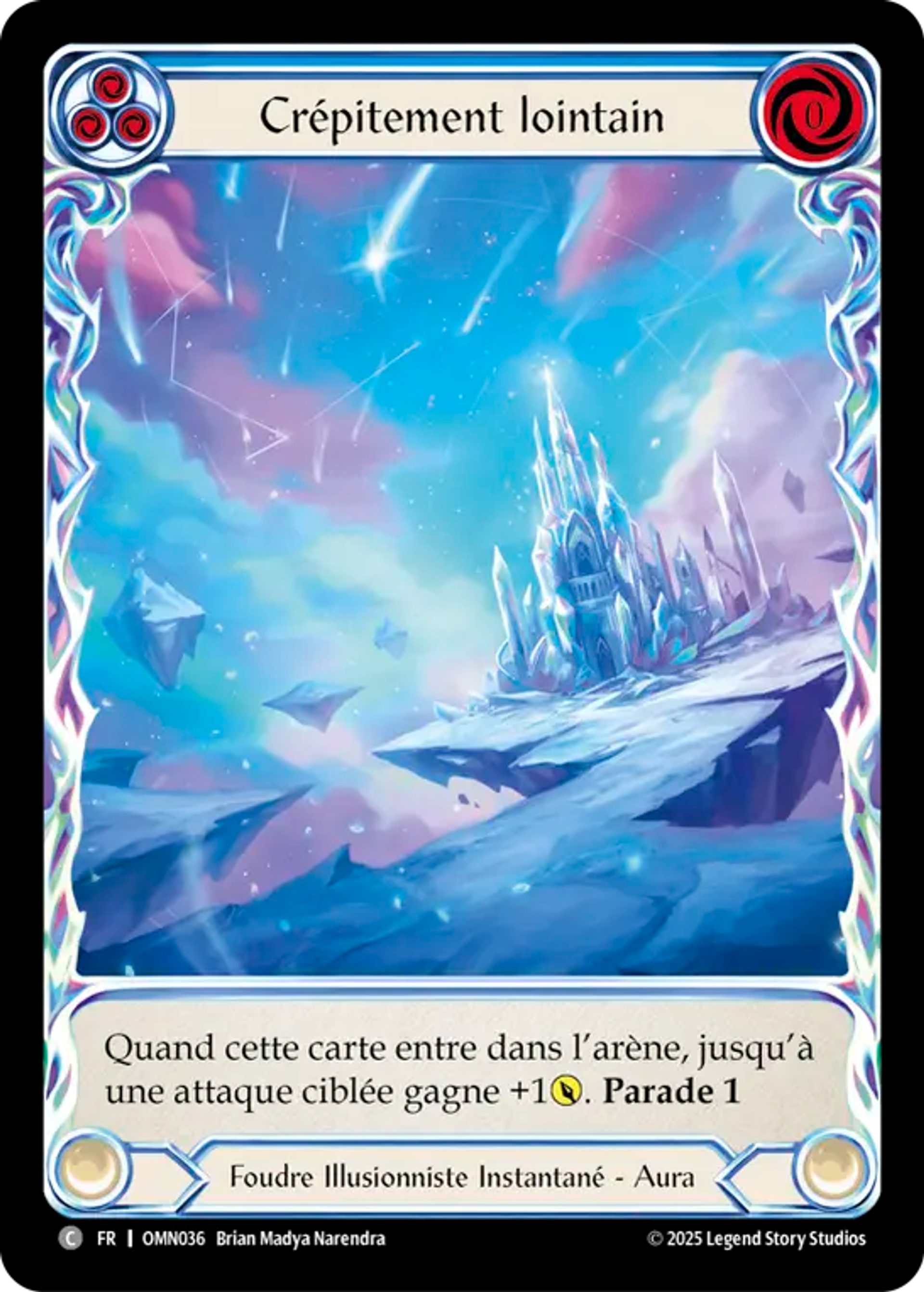 Crépitement lointain — Omens of the Third Age — Flesh and Blood