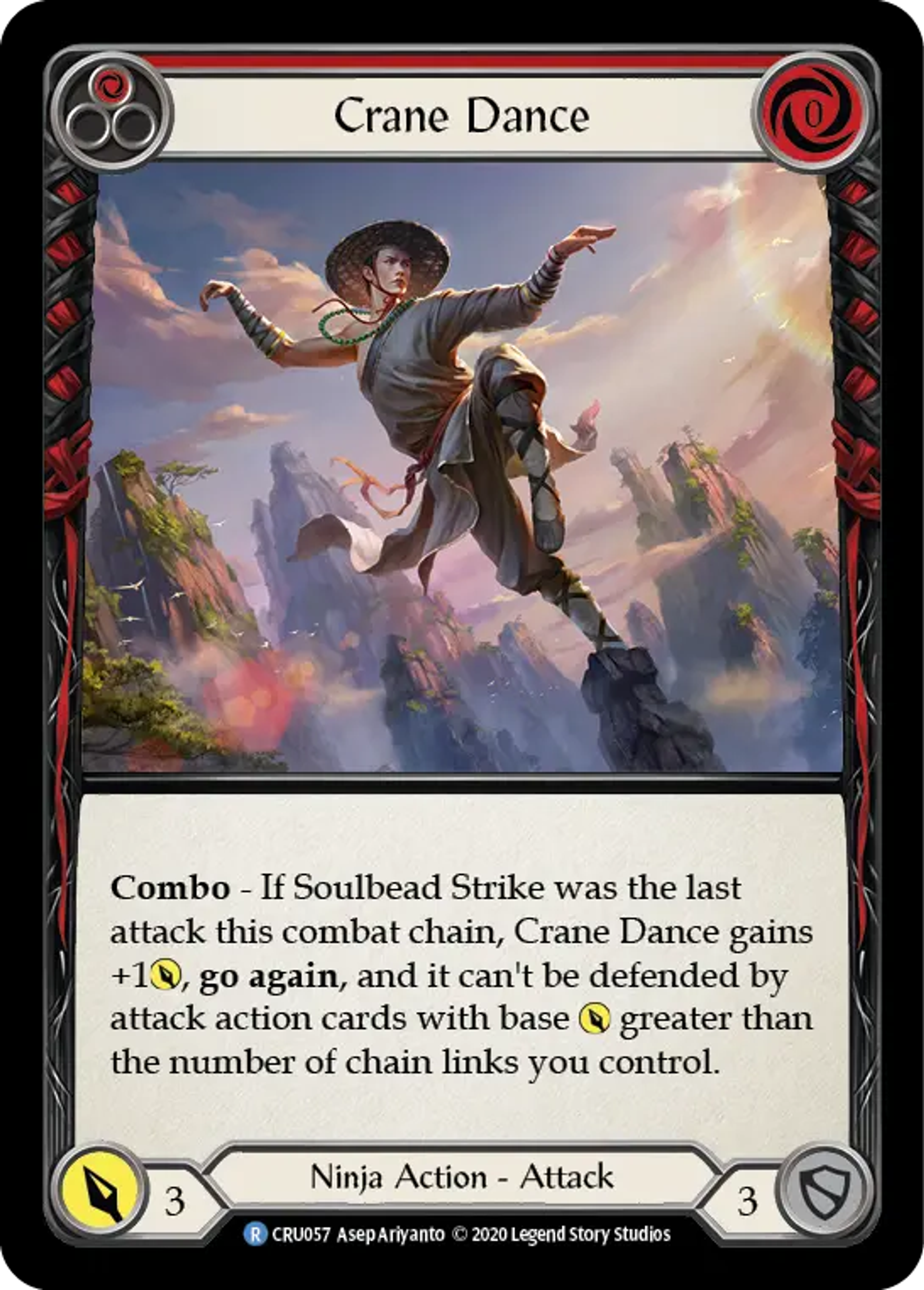 Crane Dance (Red) — Crucible of War — Flesh and Blood