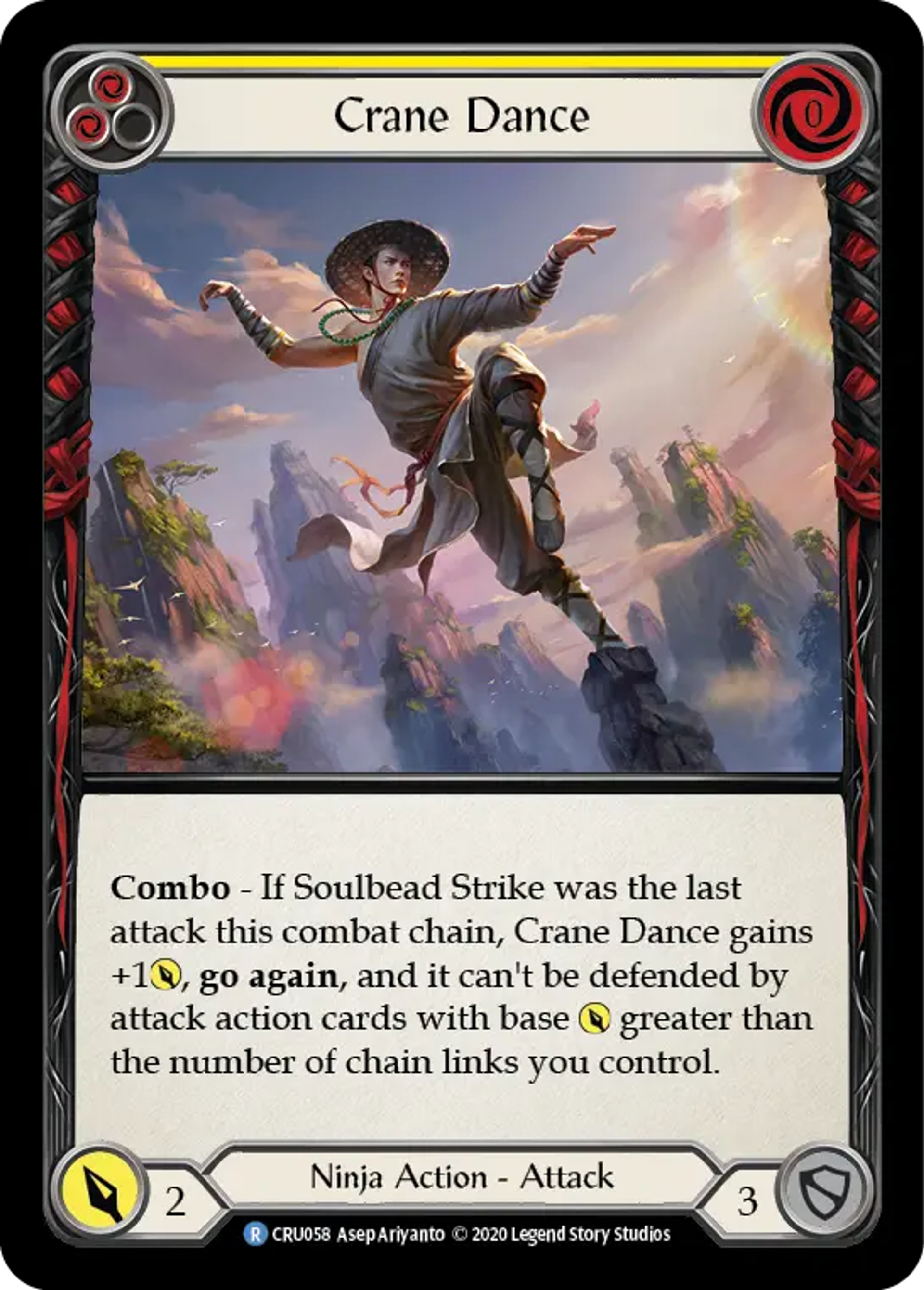 Crane Dance (Yellow) — Crucible of War — Flesh and Blood