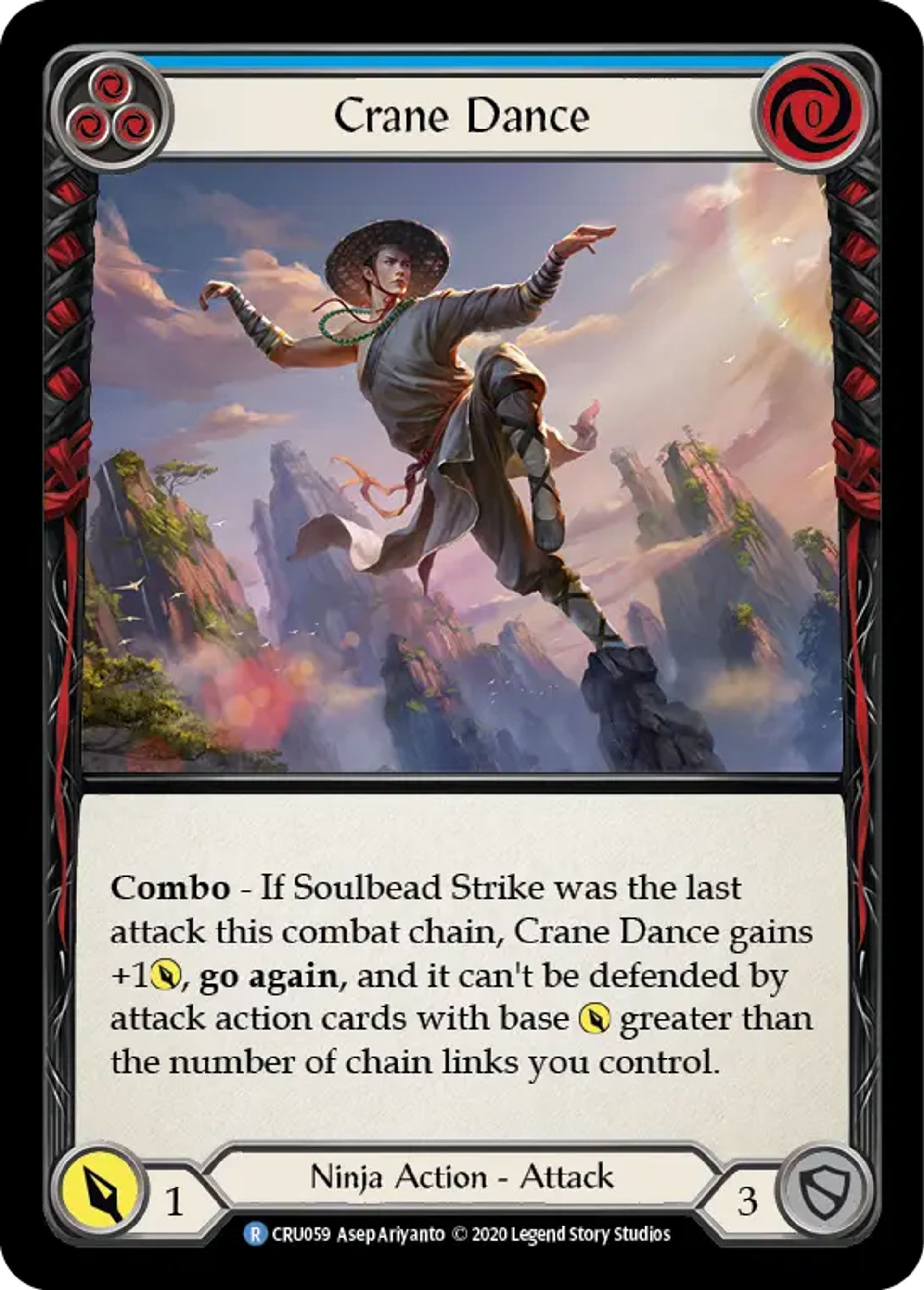 Crane Dance (Blue) — Crucible of War — Flesh and Blood