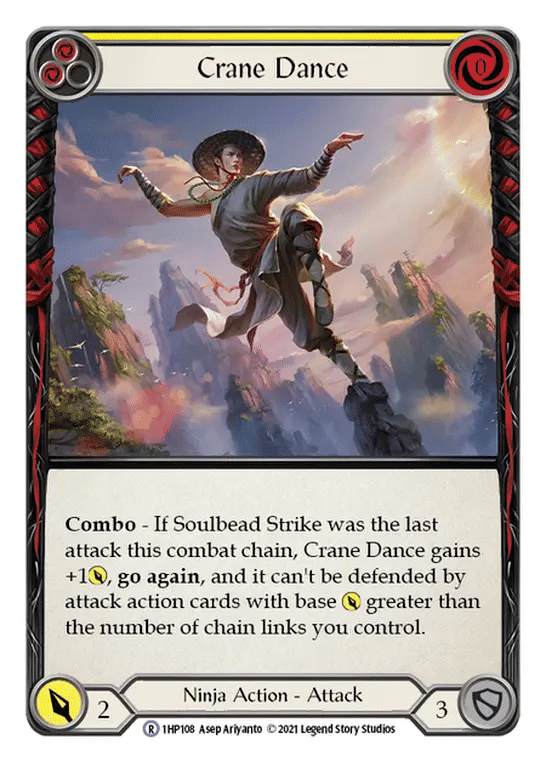 Crane Dance (Yellow) — History Pack 1 — Flesh and Blood