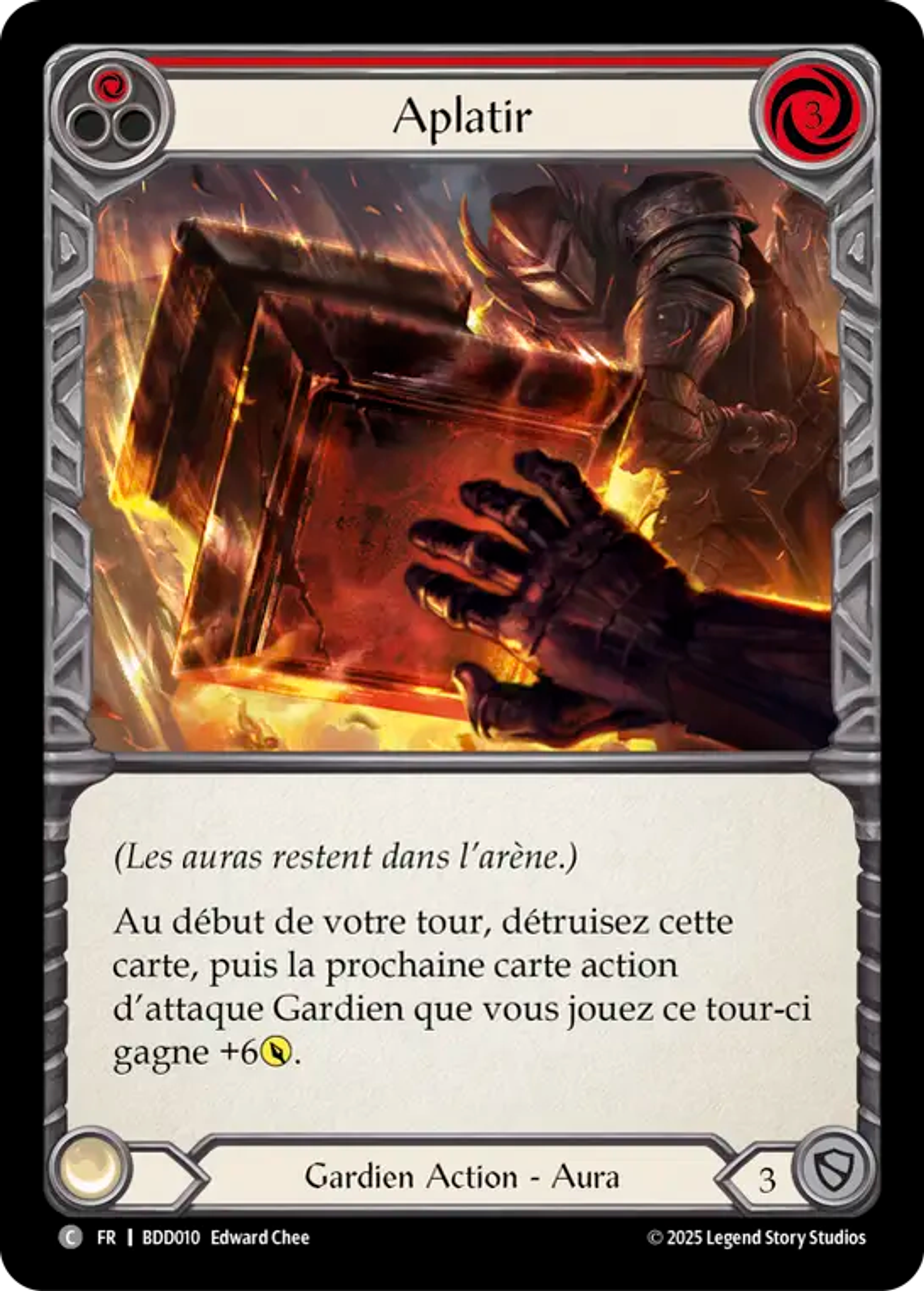 Aplatir — Bravo Demo Deck — Flesh and Blood