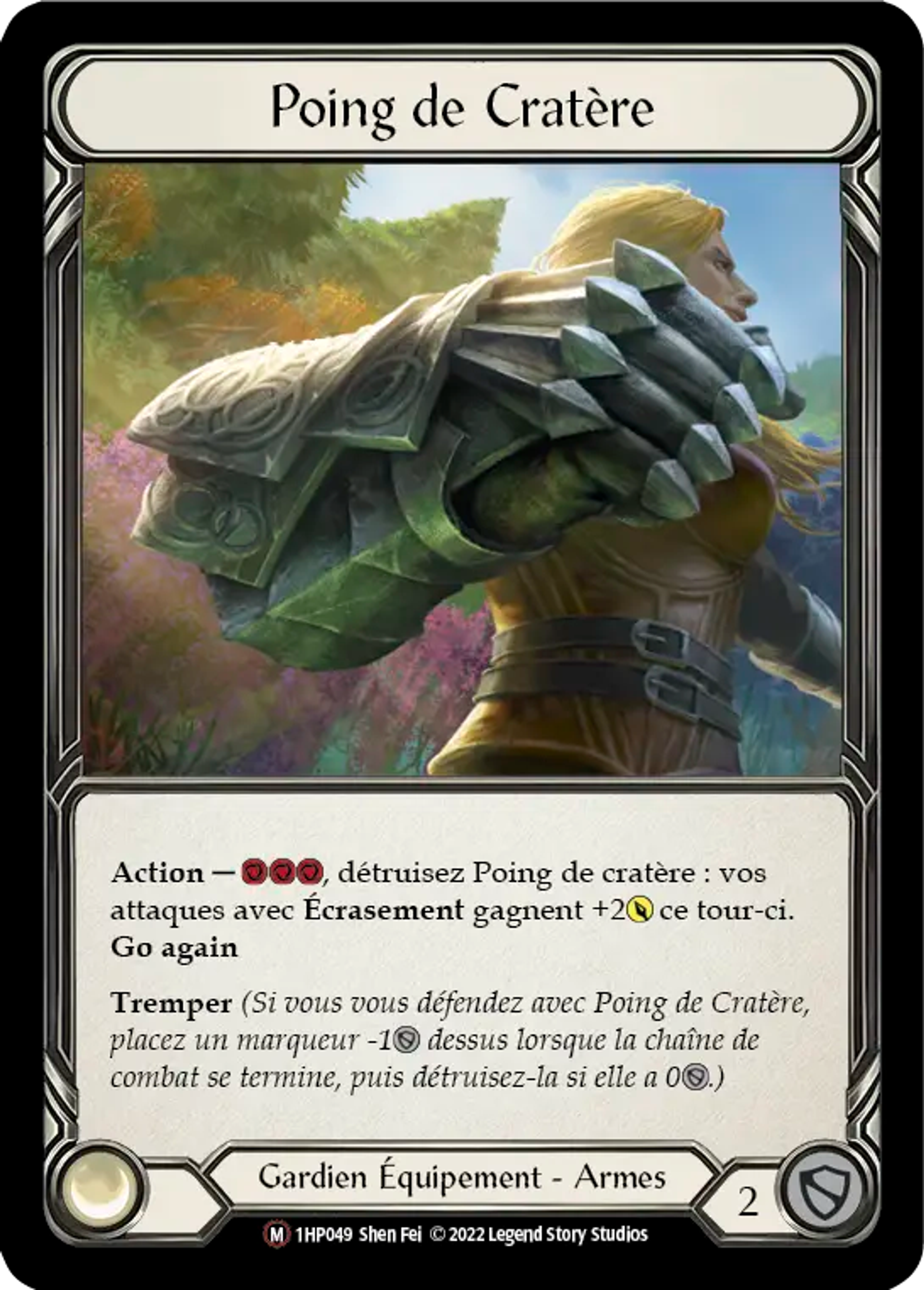 Poing de Cratère — History Pack 1 - Black Label — Flesh and Blood