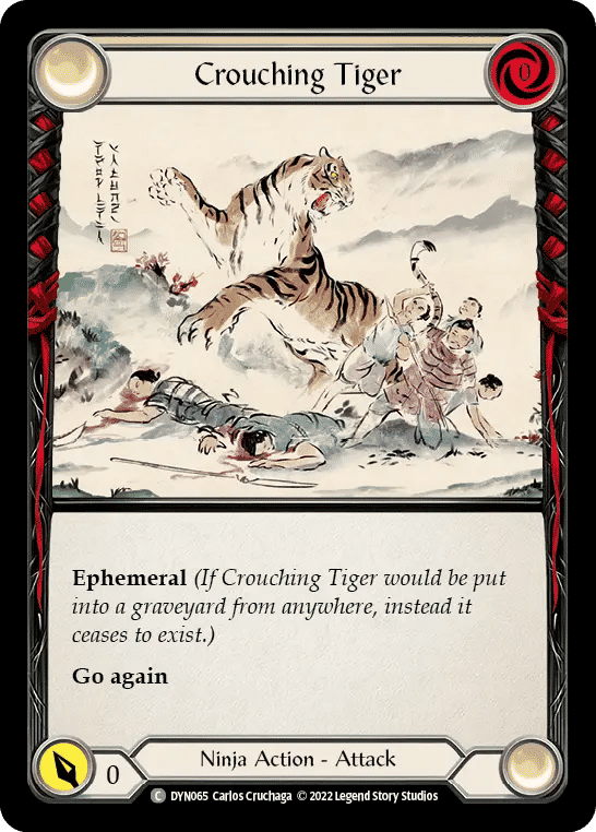 Crouching Tiger — Dynasty — Flesh and Blood
