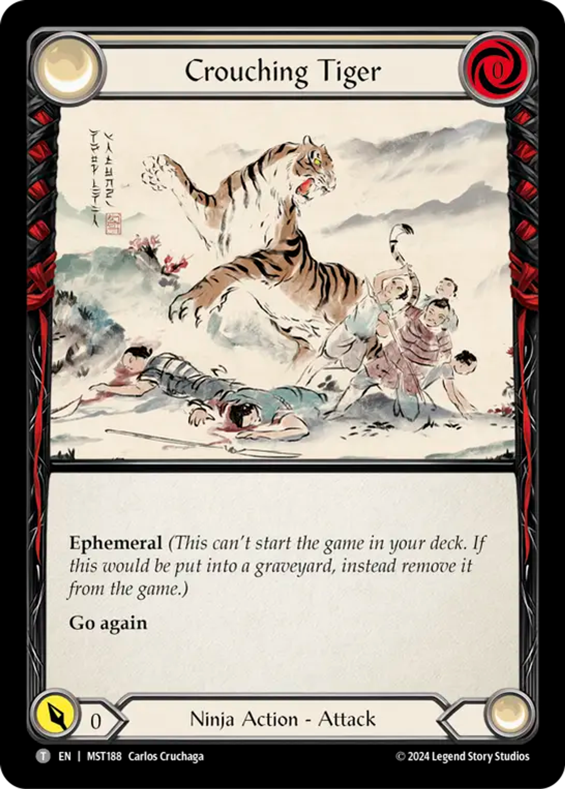 Tigre accroupi — Part the Mistveil — Flesh and Blood