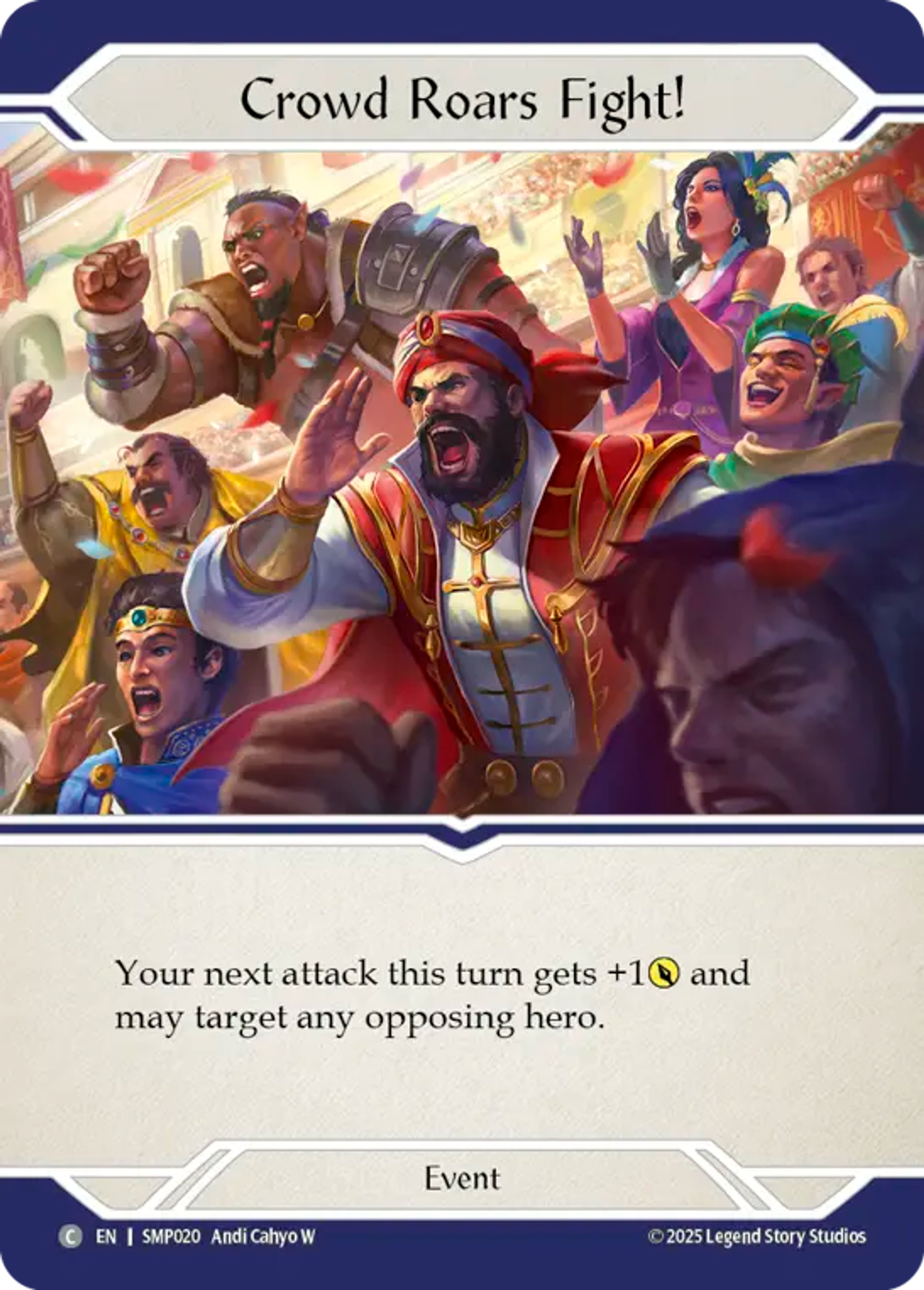 Crowd Roars Fight! — Smash Palace — Flesh and Blood