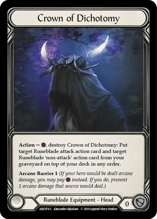 Crown of Dichotomy — Arcane Rising — Flesh and Blood