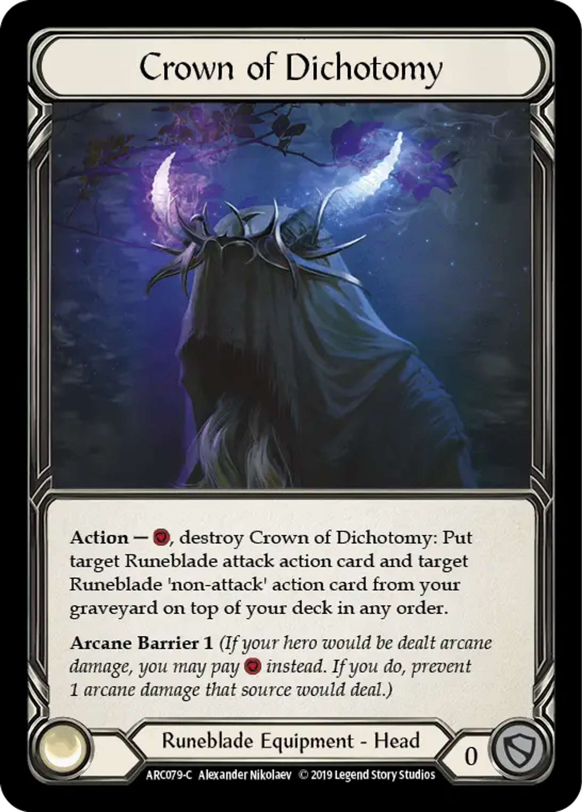 Crown of Dichotomy — Arcane Rising — Flesh and Blood