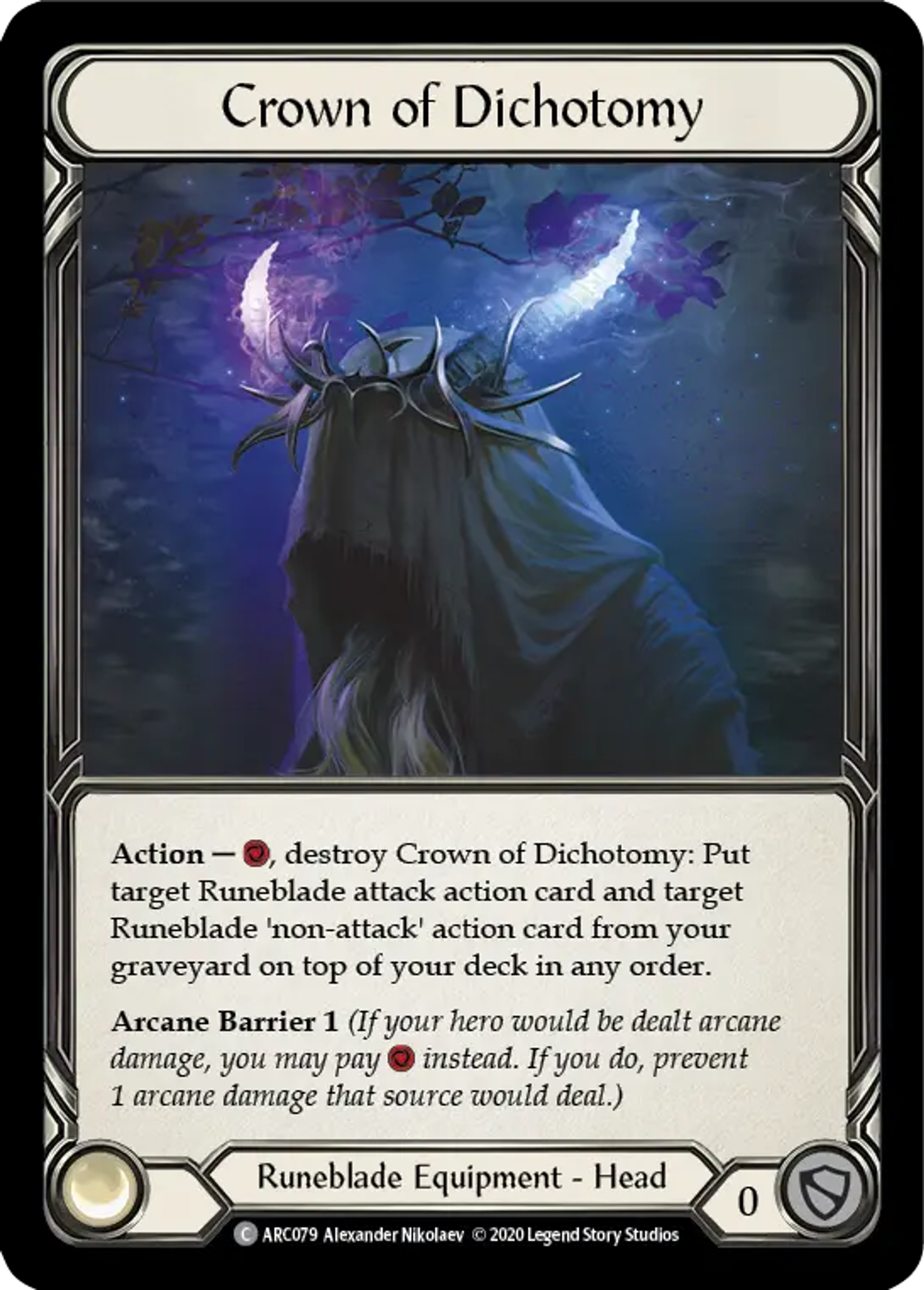 Crown of Dichotomy — Arcane Rising - Unlimited — Flesh and Blood