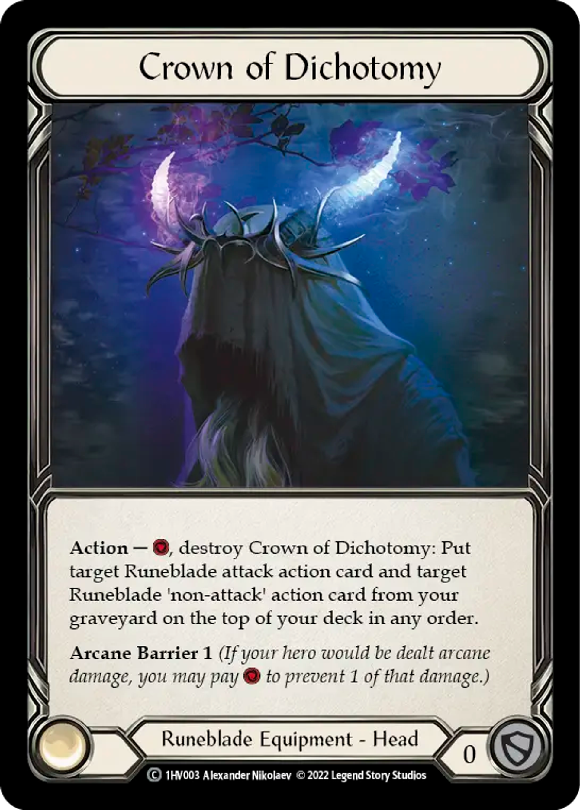 Crown of Dichotomy — Viserai - Blitz Deck — Flesh and Blood