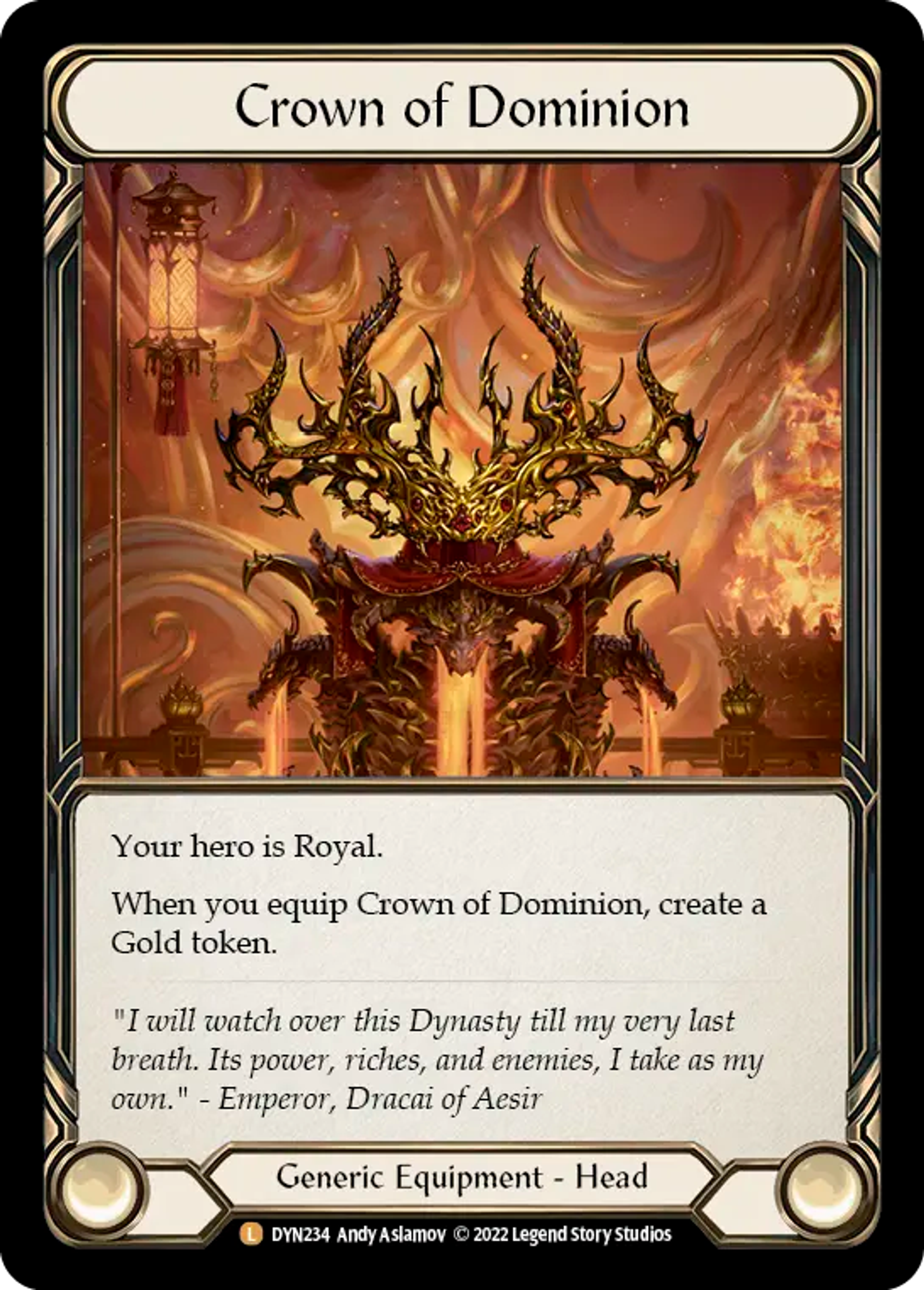 Crown of Dominion — Dynasty — Flesh and Blood