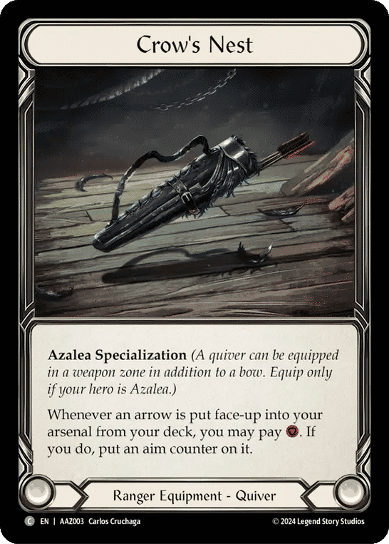 Crow's Nest — Armory Deck - Azalea, Ace in the Hole — Flesh and Blood