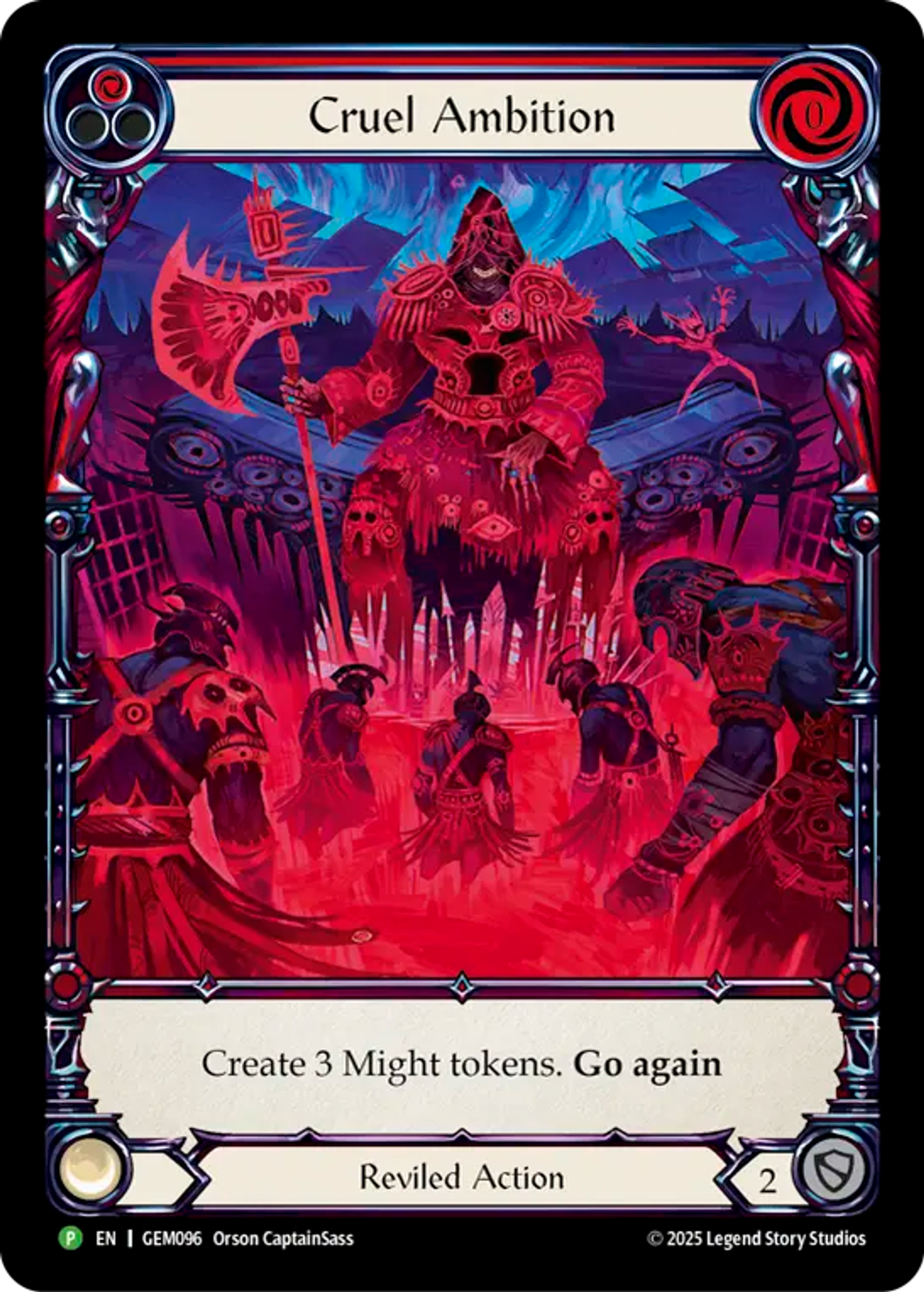 Cruel Ambition — GEM - Pack 3 — Flesh and Blood
