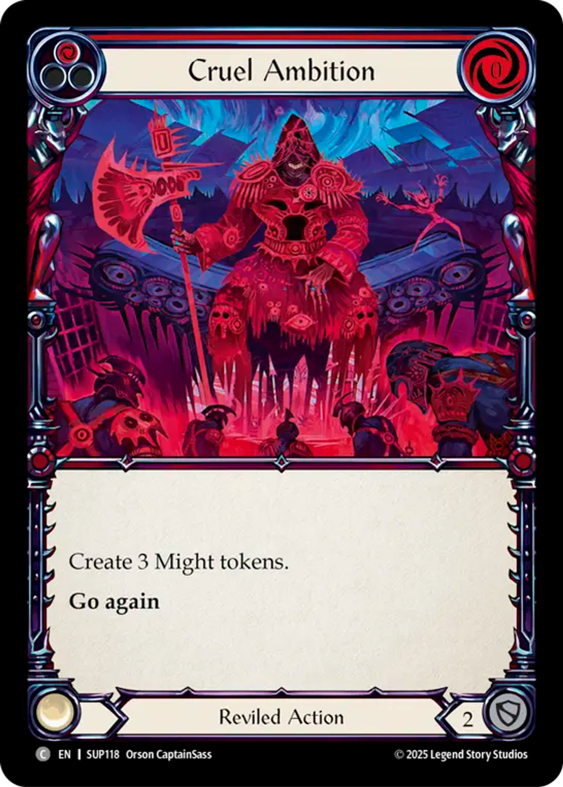 Cruel Ambition (Red) — Super Slam — Flesh and Blood