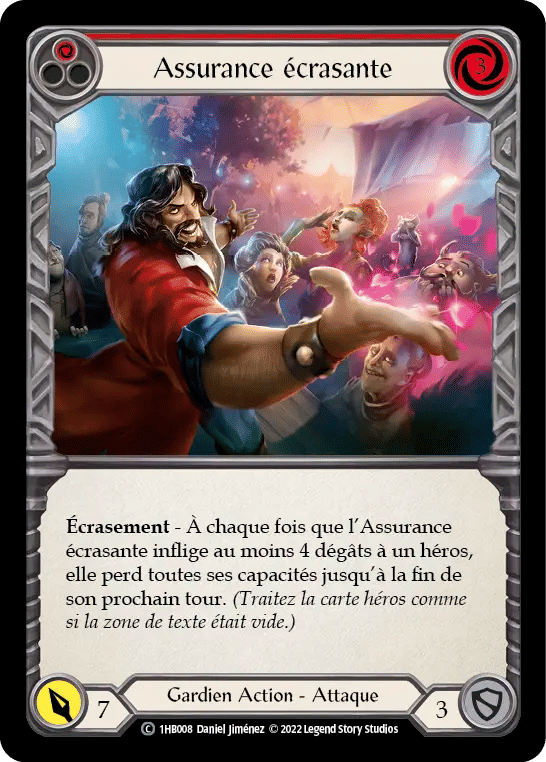 Assurance écrasante — Bravo - Blitz Deck — Flesh and Blood