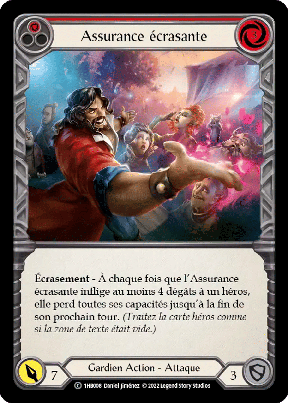 Assurance écrasante from Bravo - Blitz Deck - Flesh and Blood