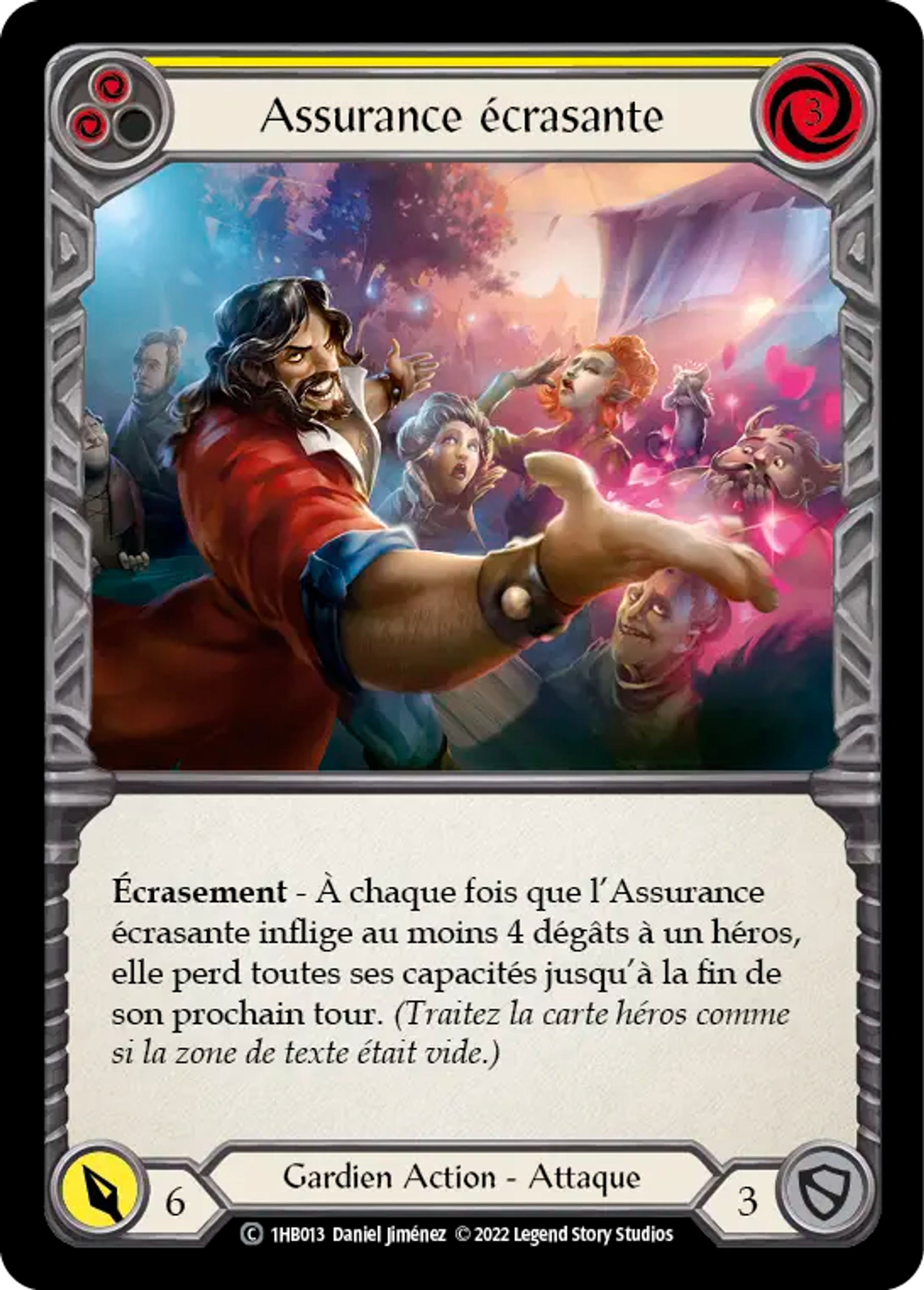Assurance écrasante — Bravo - Blitz Deck — Flesh and Blood