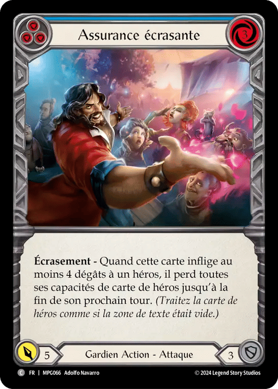 Assurance écrasante — Mastery Pack Guardian — Flesh and Blood