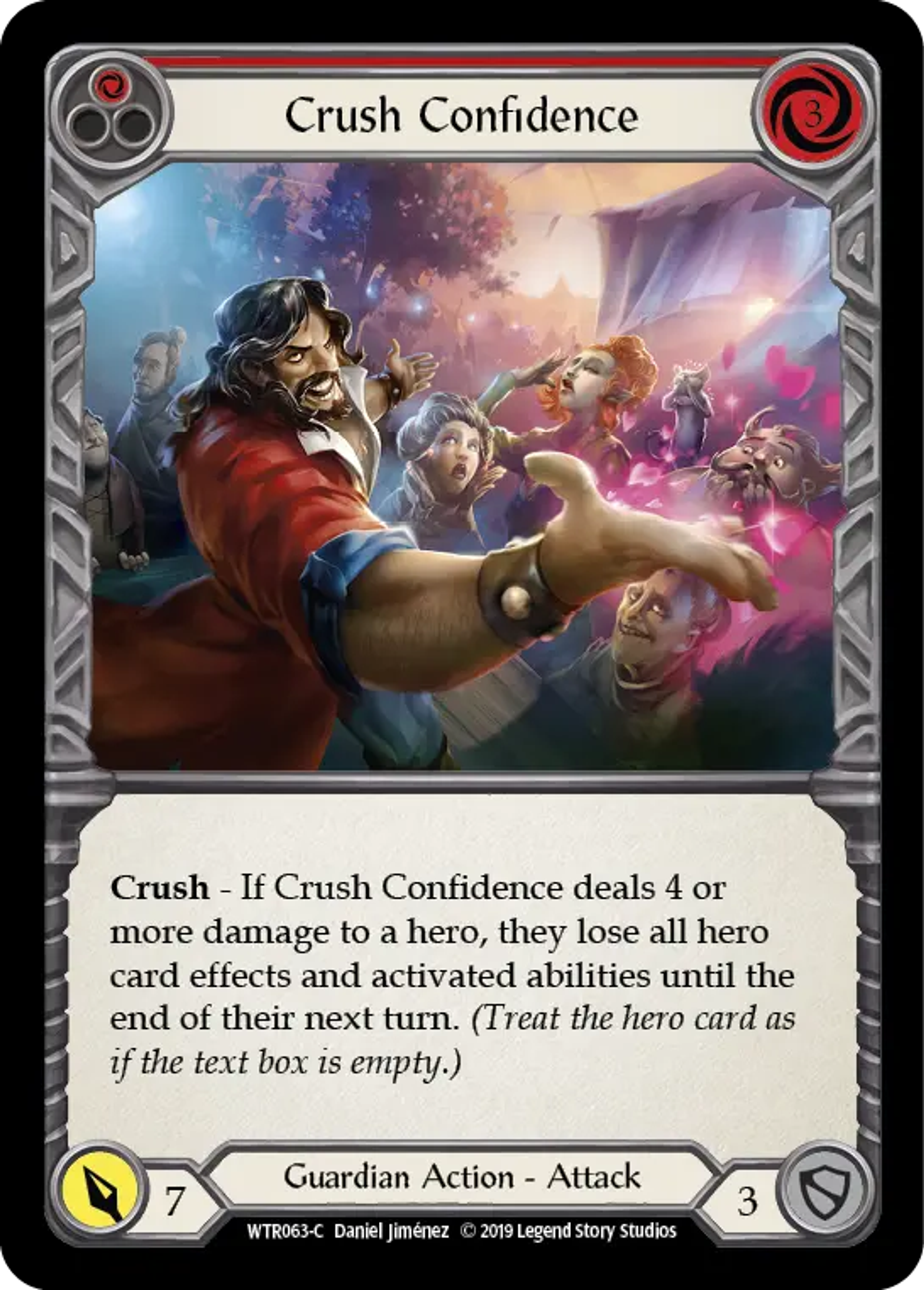 Crush Confidence (Red) — Welcome to Rathe — Flesh and Blood