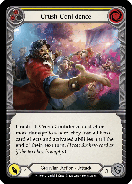 Crush Confidence (Yellow) — Welcome to Rathe — Flesh and Blood
