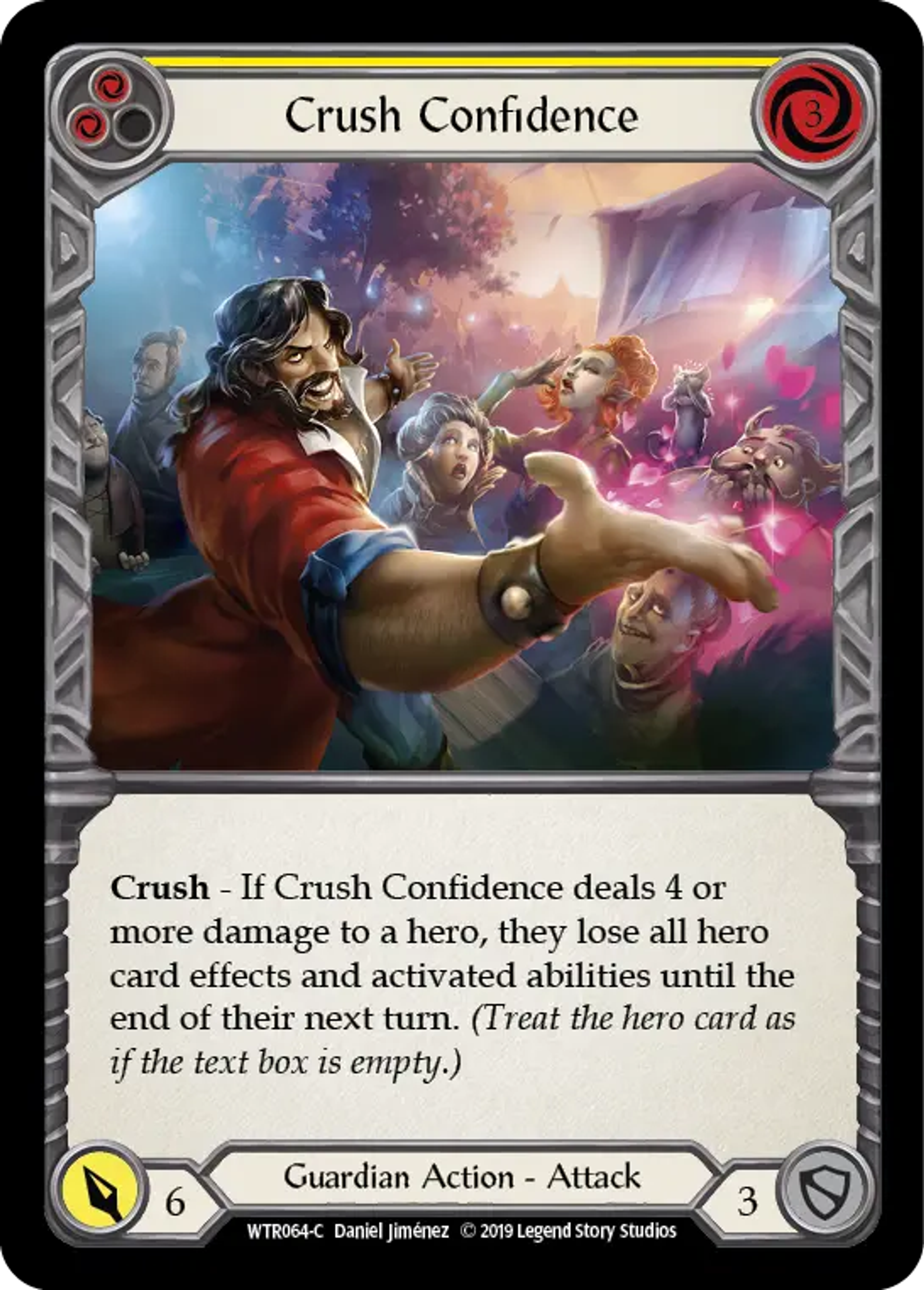 Crush Confidence (Yellow) — Welcome to Rathe — Flesh and Blood