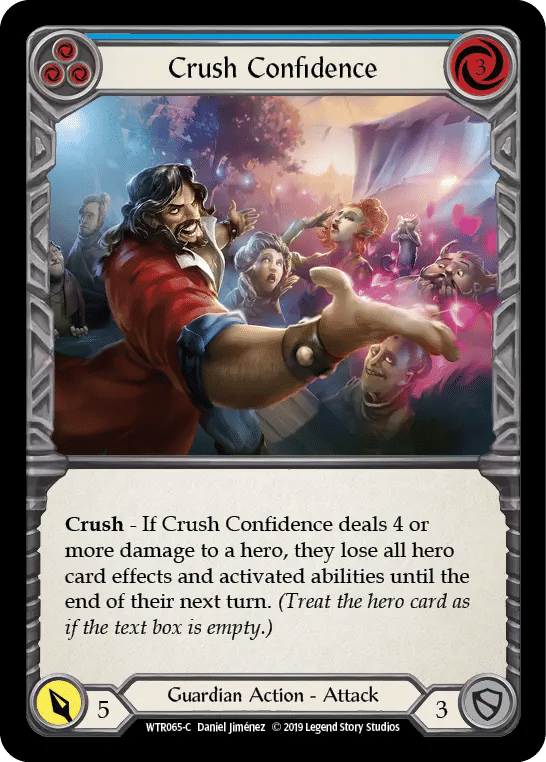 Crush Confidence (Blue) — Welcome to Rathe — Flesh and Blood
