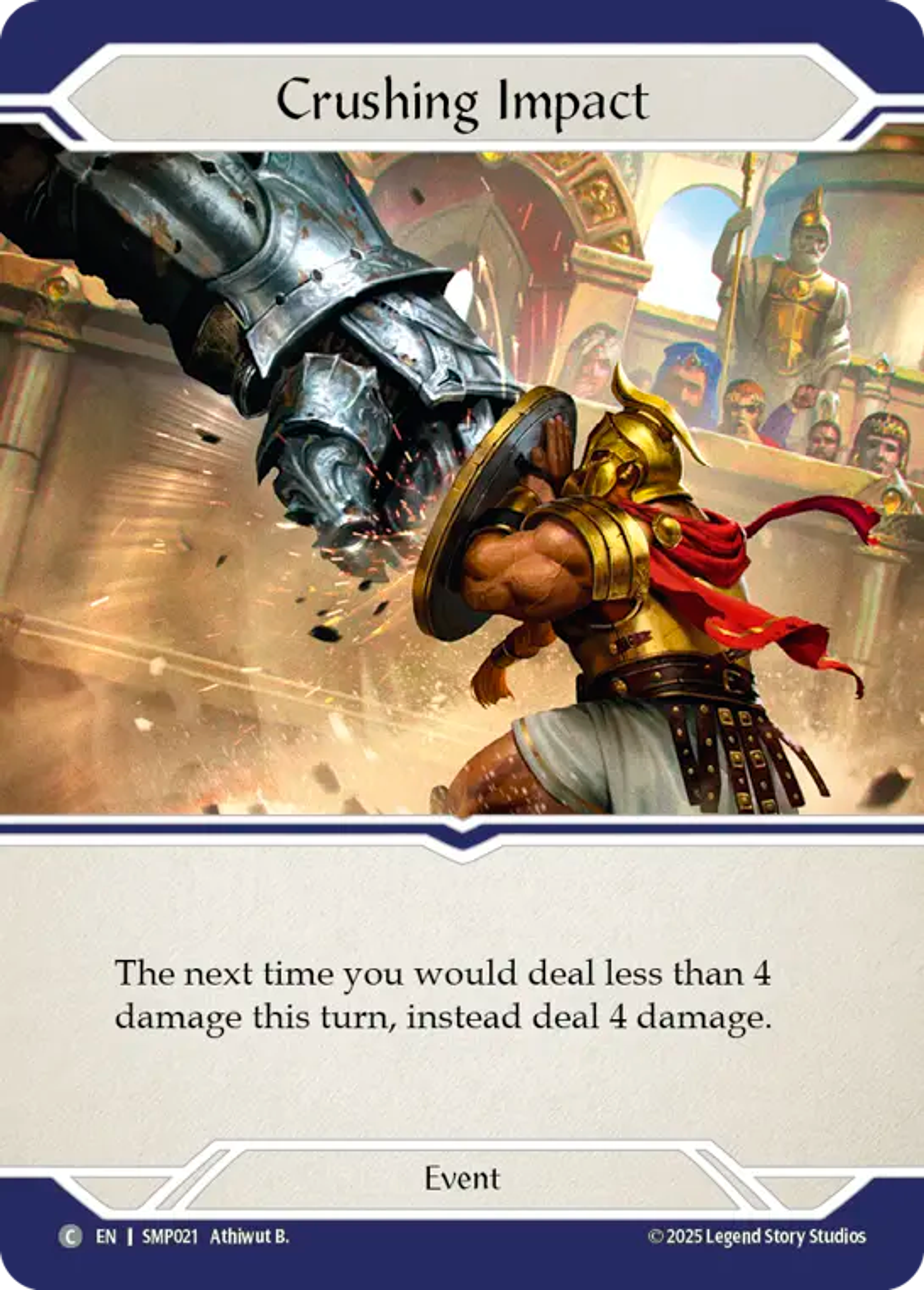 Crushing Impact — Smash Palace — Flesh and Blood