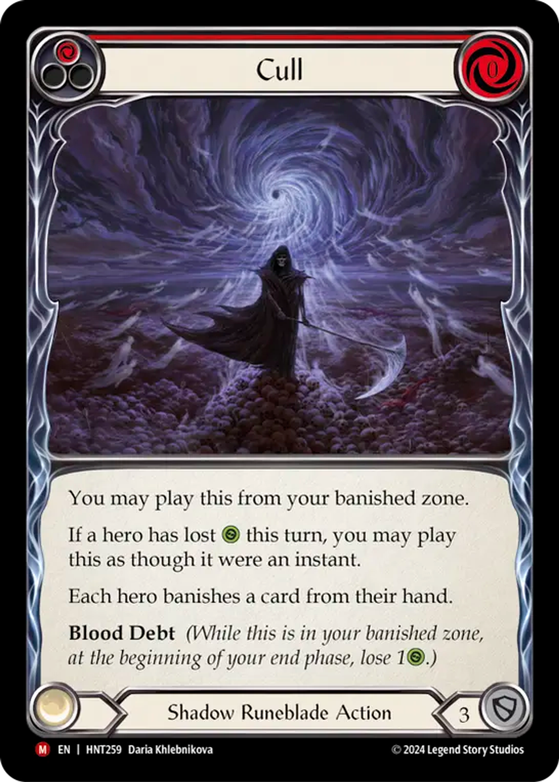 Cull — The Hunted — Flesh and Blood