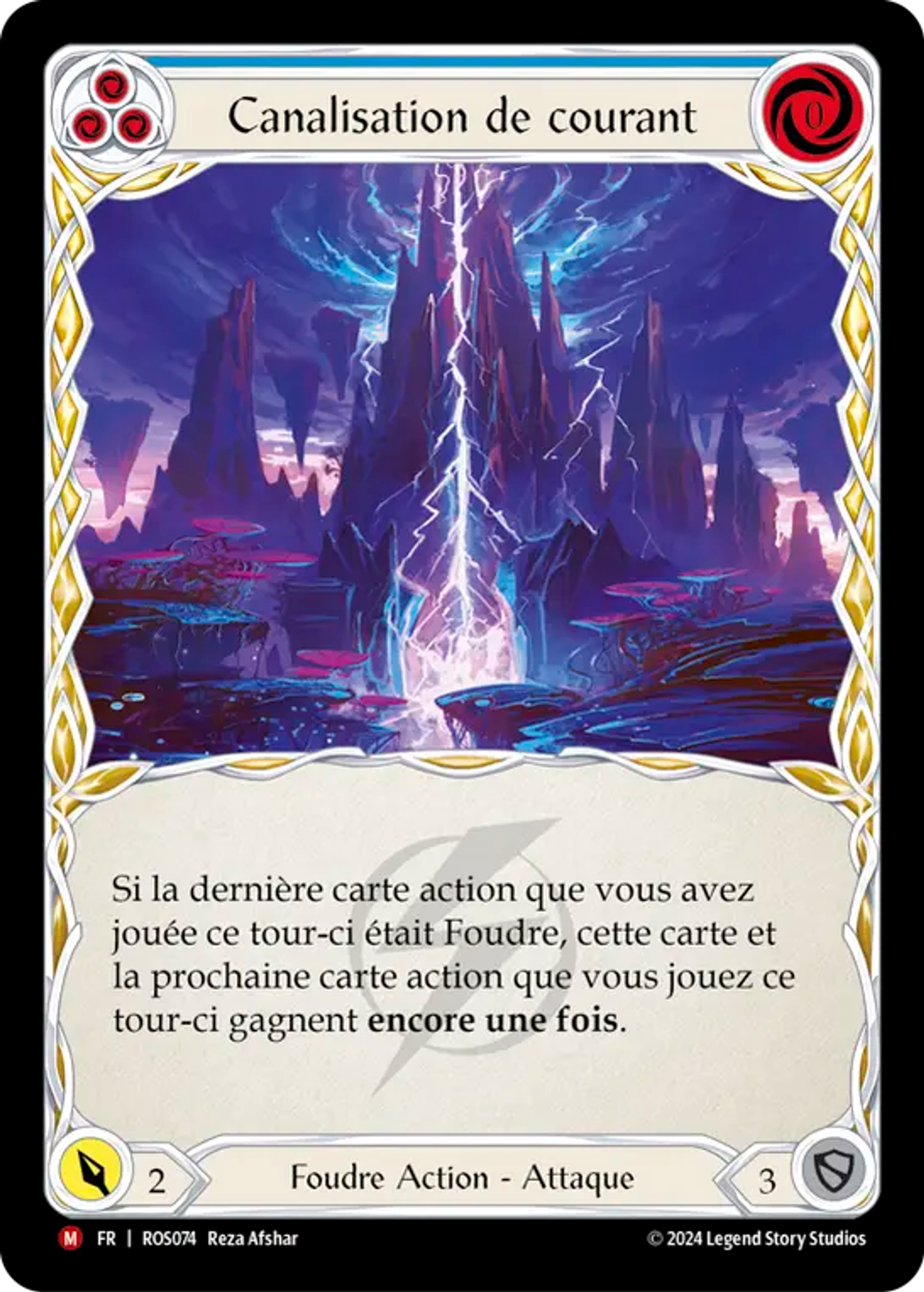 Canalisation de courant — Rosetta — Flesh and Blood