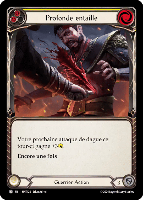 Profonde entaille — The Hunted — Flesh and Blood