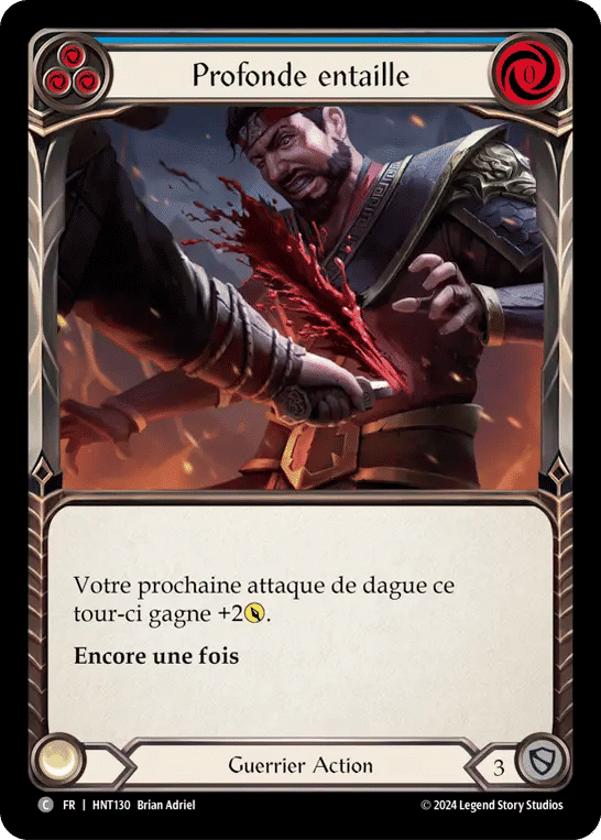 Profonde entaille — The Hunted — Flesh and Blood