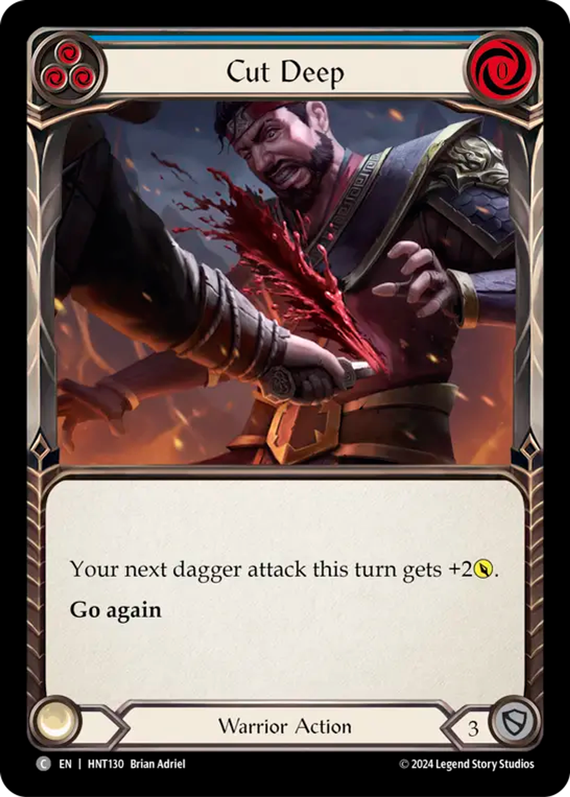 Profonde entaille — The Hunted — Flesh and Blood