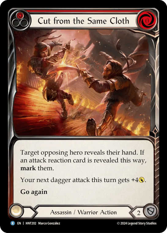 Cut from the Same Cloth (Red) — The Hunted — Flesh and Blood