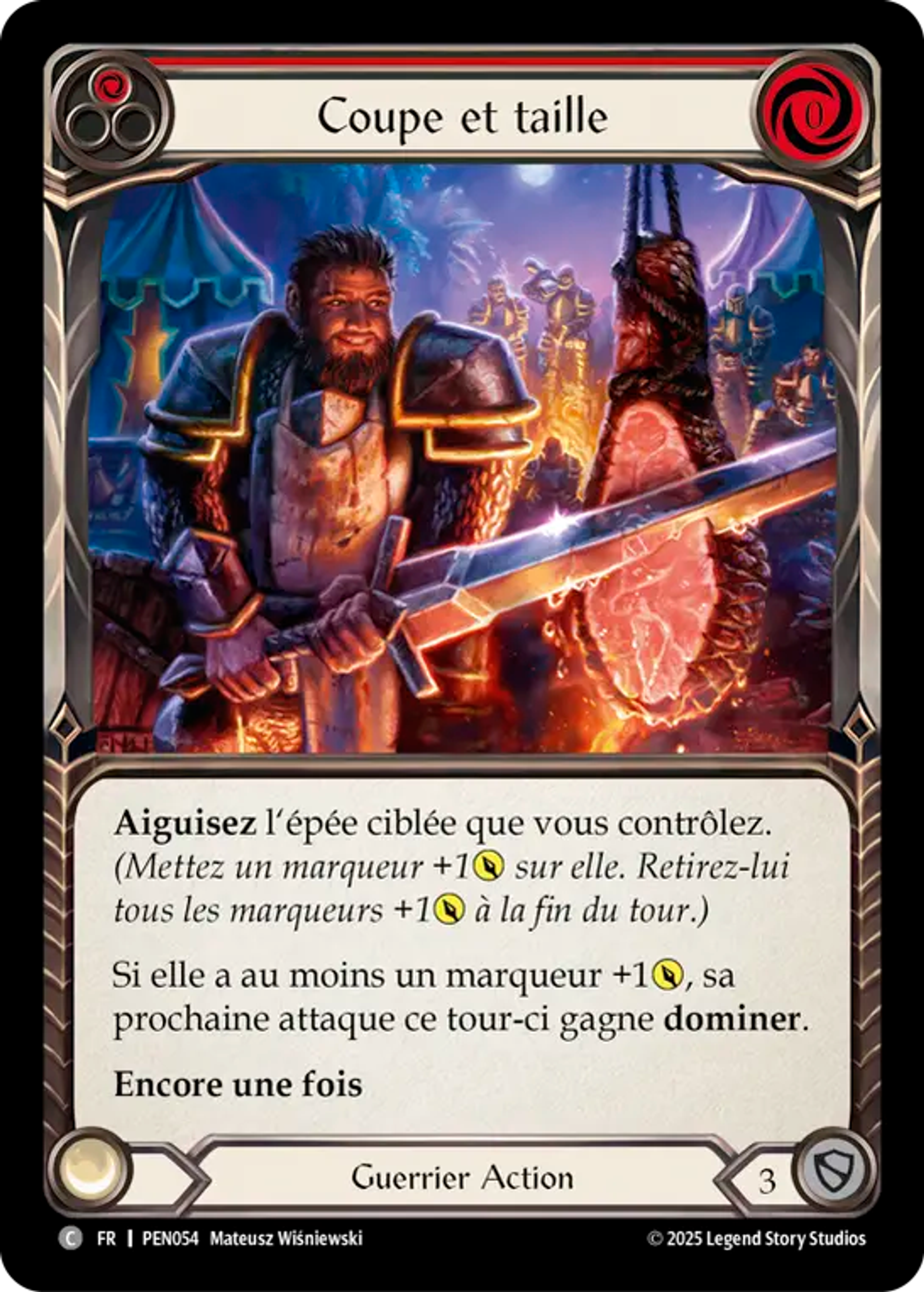 Cut n' Carve (Red) — Compendium of Rathe — Flesh and Blood